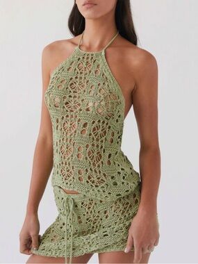 Peppermayo Free Mind Crochet Top